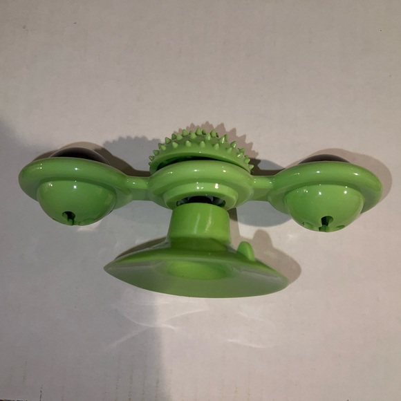 Windmill Cat Interactive Toy, Color: Green, Brand New - Picture 9 of 11